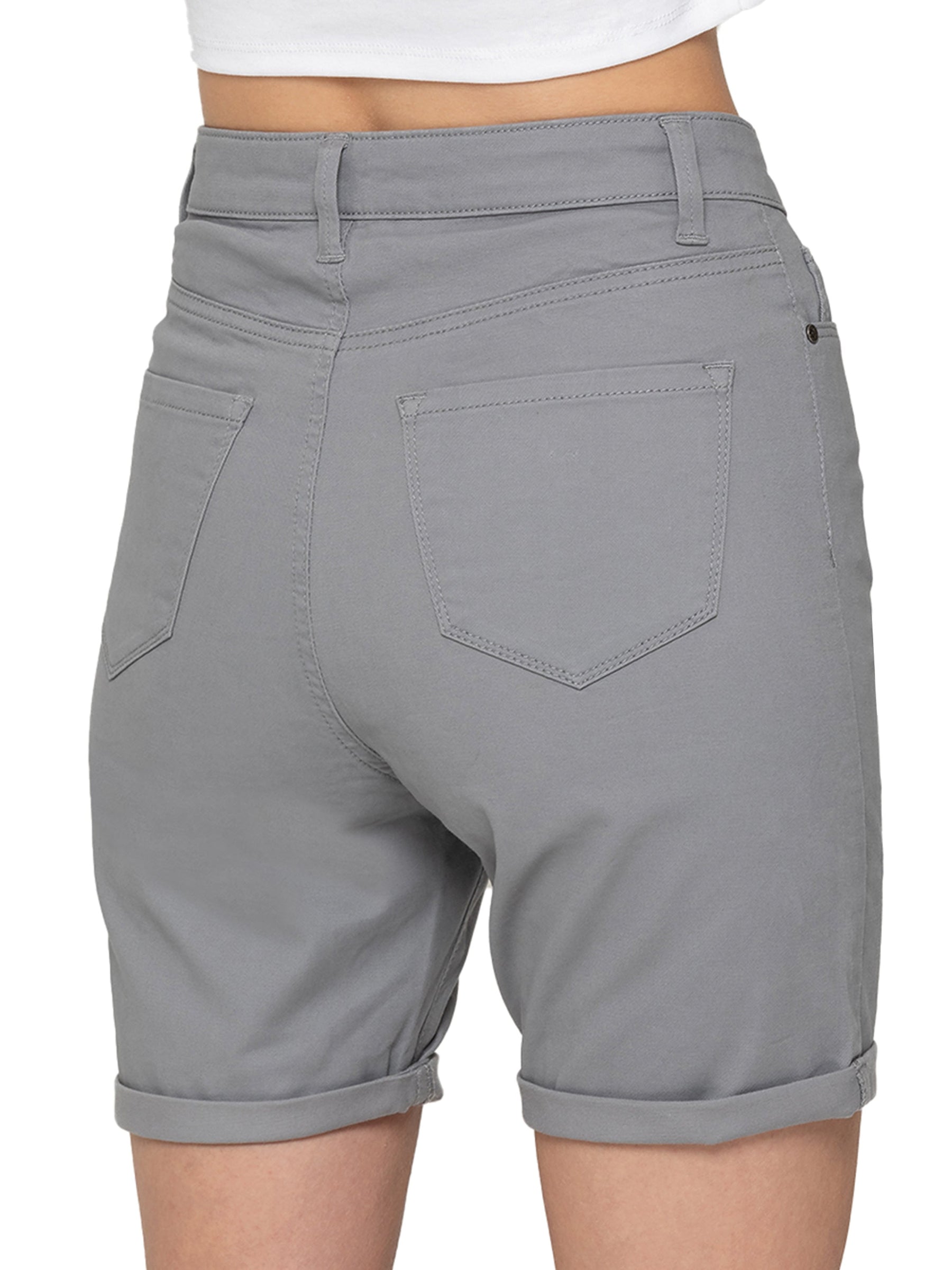 EZLS630 Copy of Enzo | Womens Chino Shorts ENZO RAWDENIM