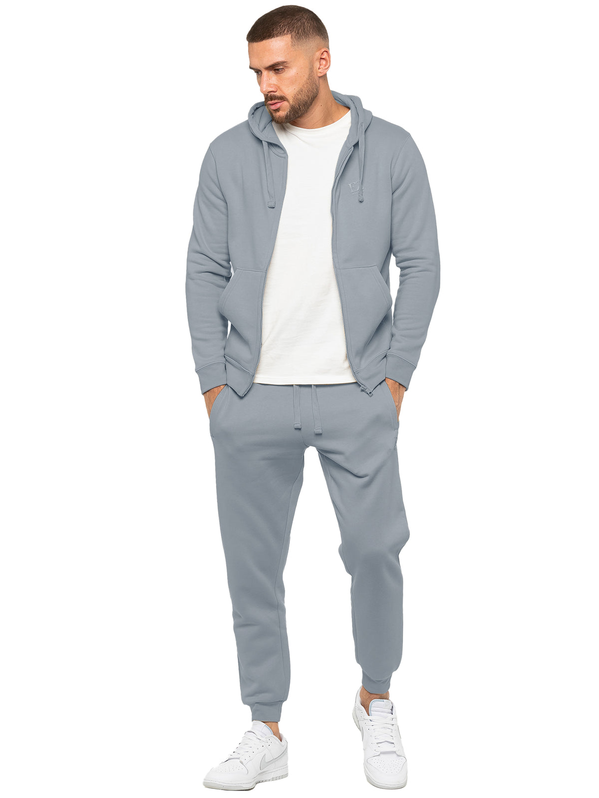 Enzo | Mens Zip Hoodie Tracksuit Set