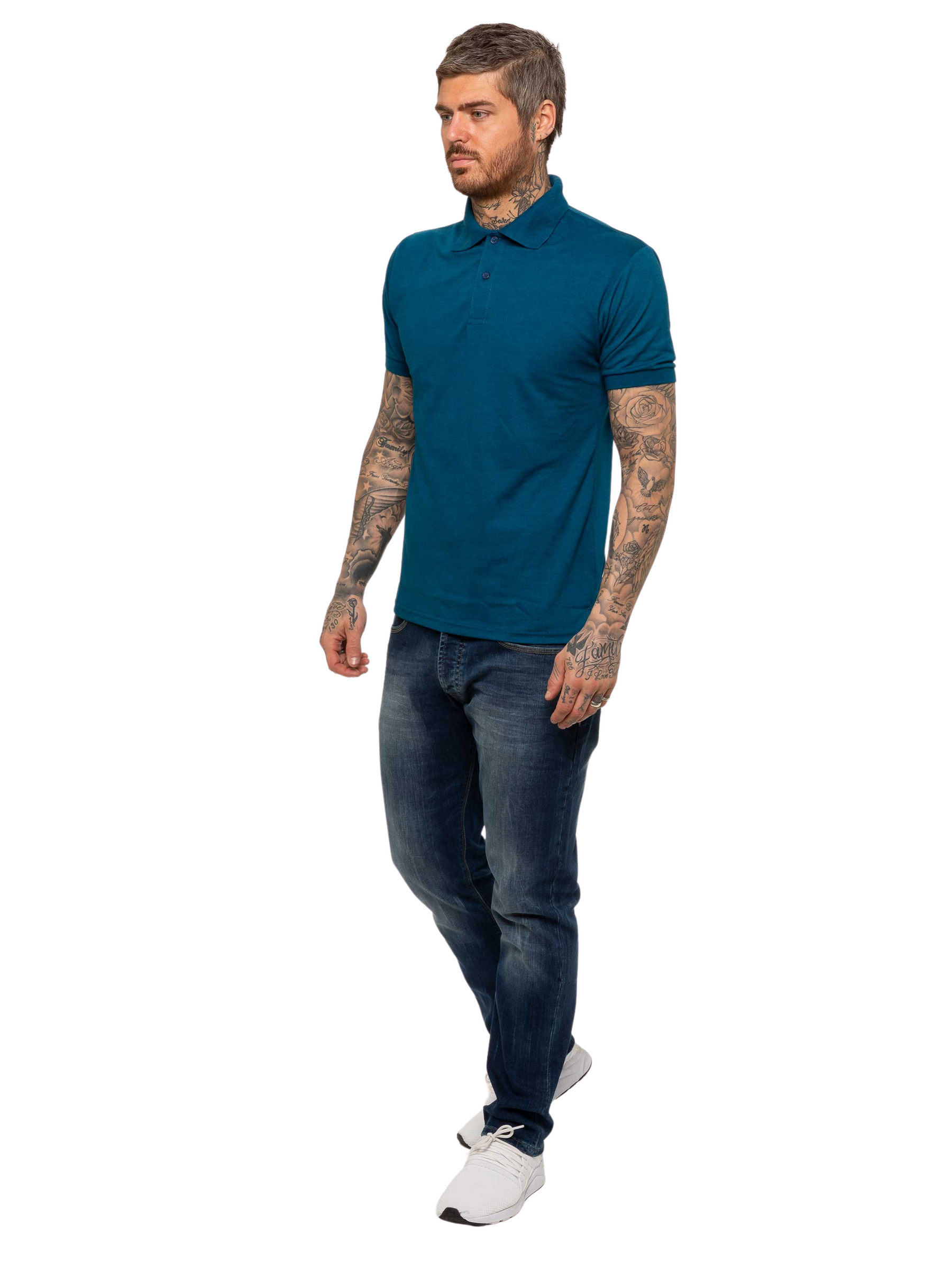 Kruze | Mens Pique Polo T-Shirt