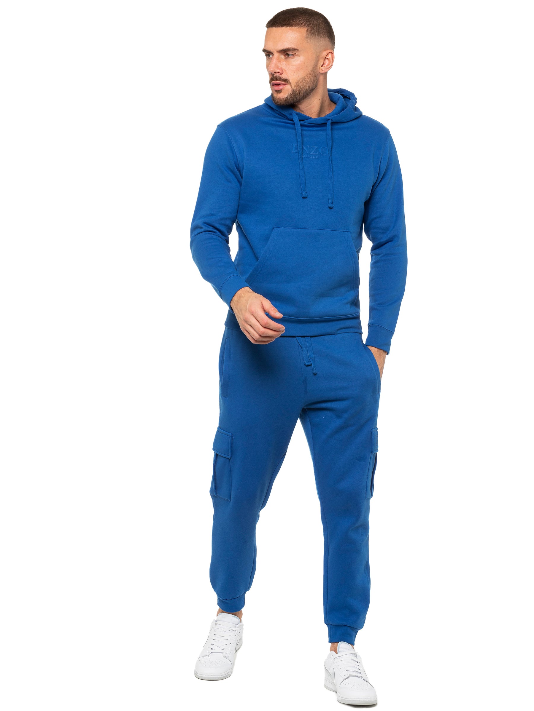 EZHD600 & EZJGC599 Enzo | Mens Pullover Hoodie Tracksuit Set Enzo RAWDENIM