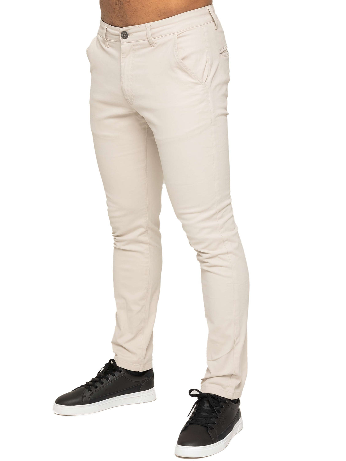 Mens Chinos Slim Fit Stretch Jeans | Enzo Designer Menswear