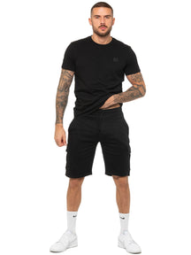 EZTS603 & EZSC602 Enzo | Mens T-Shirt Tracksuit Set With Shorts ENZO RAWDENIM