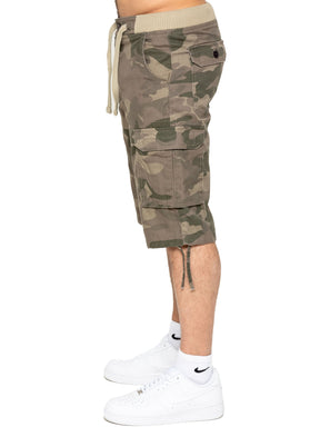 EZS409 Enzo | Mens Cargo Combat Camo Shorts (Copy) ENZO RAWDENIM