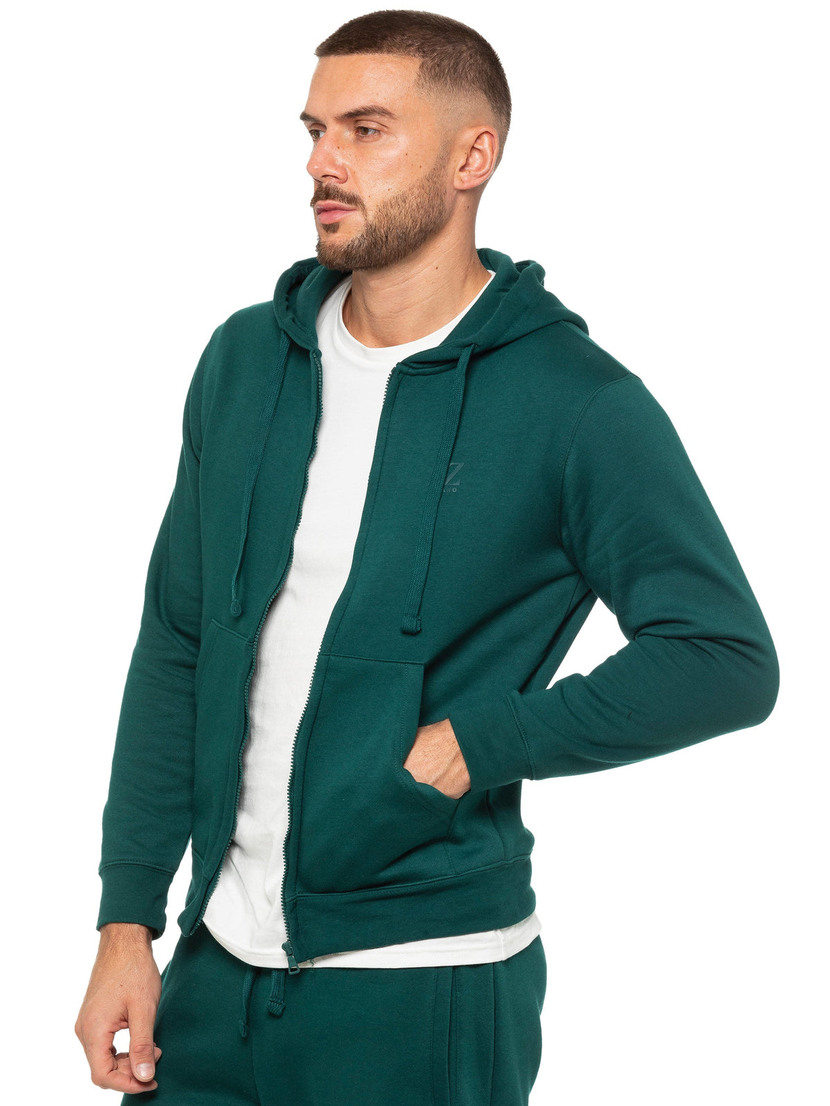 EZHDZ601 Copy of Enzo | Mens Zip Hoodie ENZO RAWDENIM