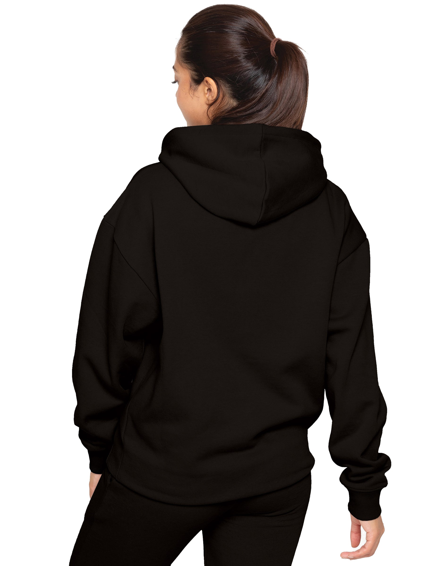 EZLHDZ596 Enzo | Womens Oversized Zipped Hoodie ENZO RAWDENIM