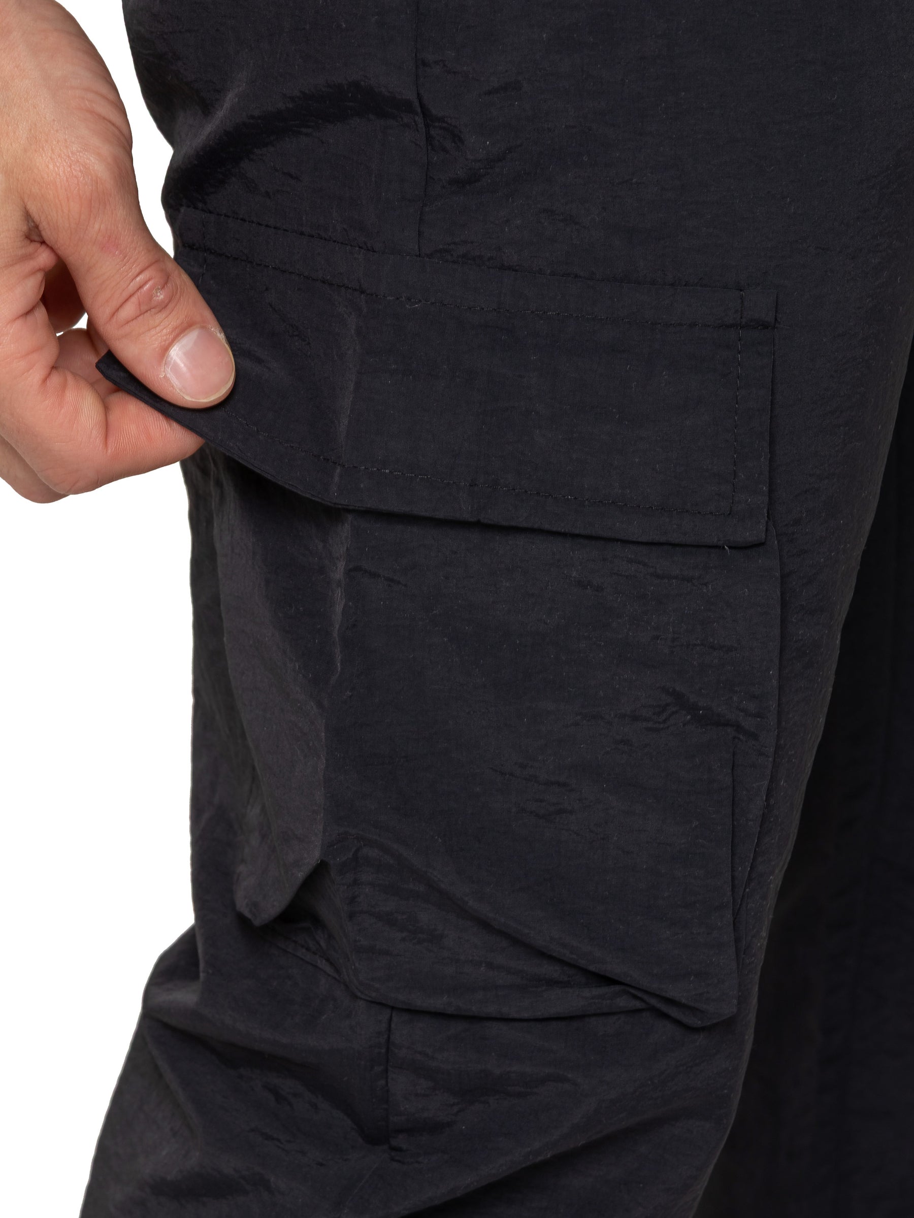 Enzo Milano | Mens Windbreaker and Cargo Pants Set