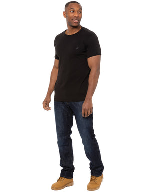 Enzo | Mens Regular Straight Leg Jeans