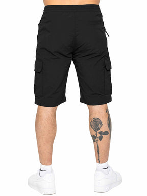 Enzo | Mens Poly Cargo Shorts