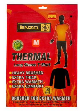 W604 Enzo | Mens Long Sleeve Thermal Set ENZO RAWDENIM