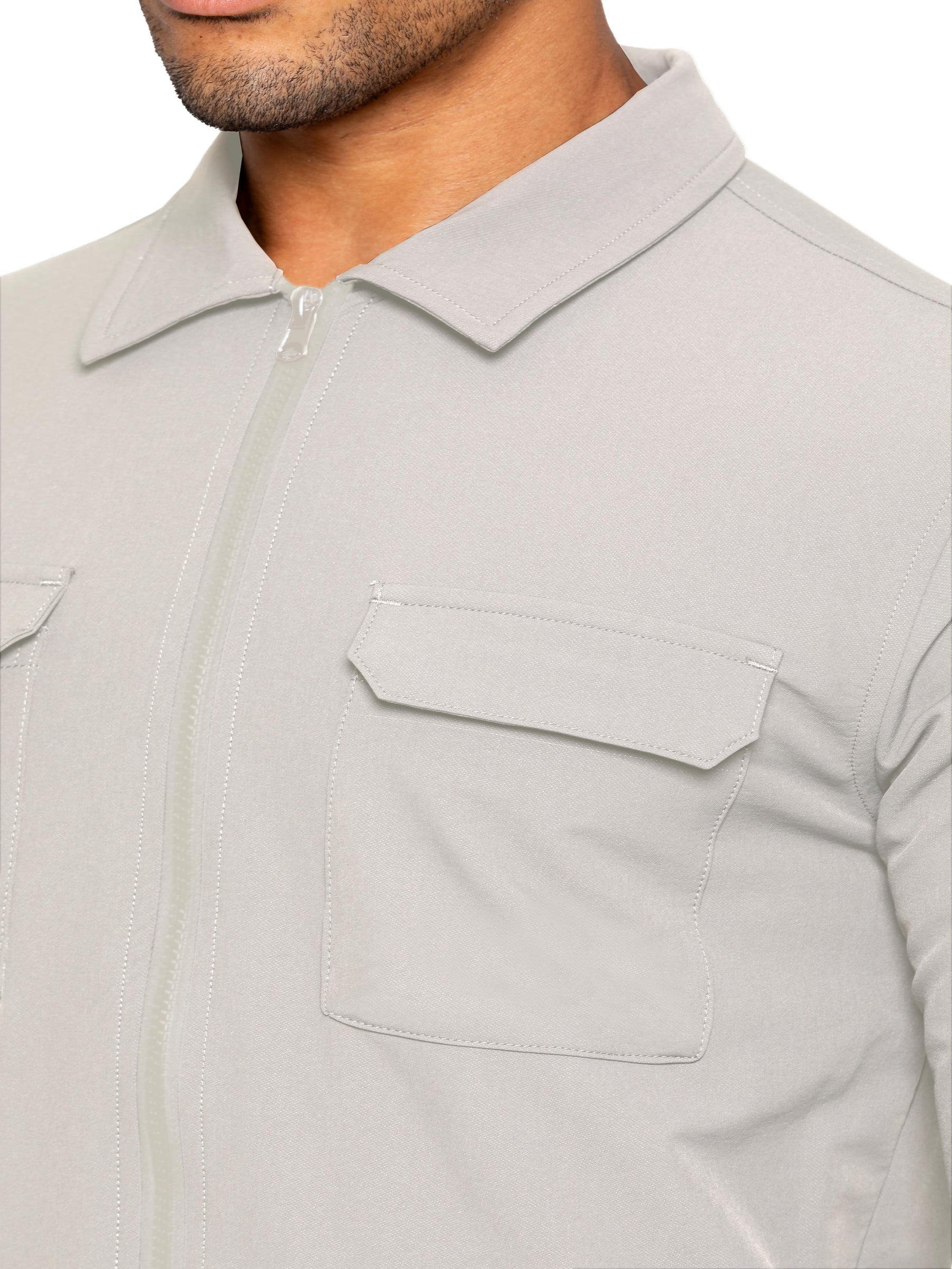 Enzo Milano | Mens Cargo Pockets Jacket