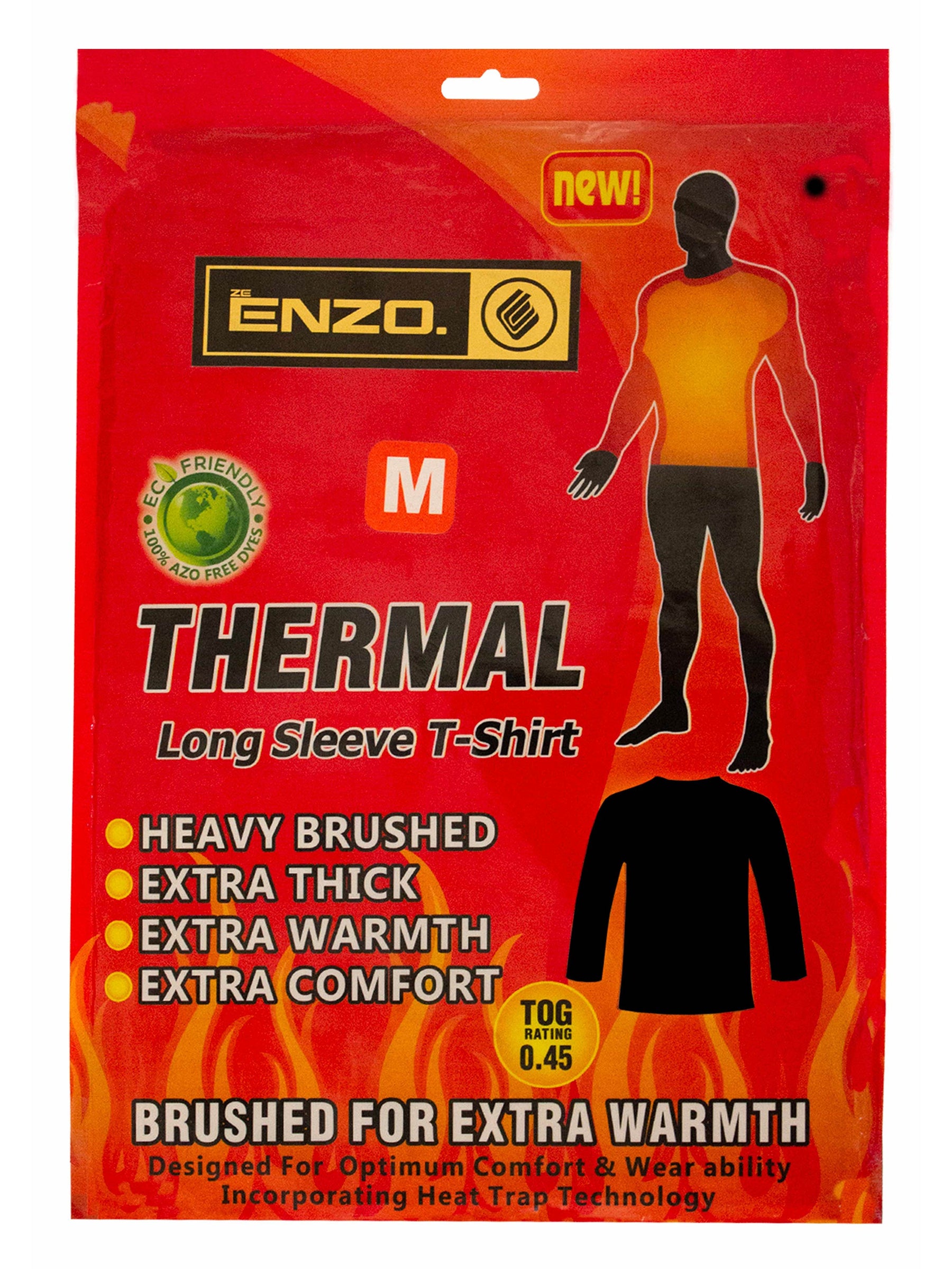 W604 Copy of Enzo | Mens Long Sleeve Thermal Set ENZO RAWDENIM