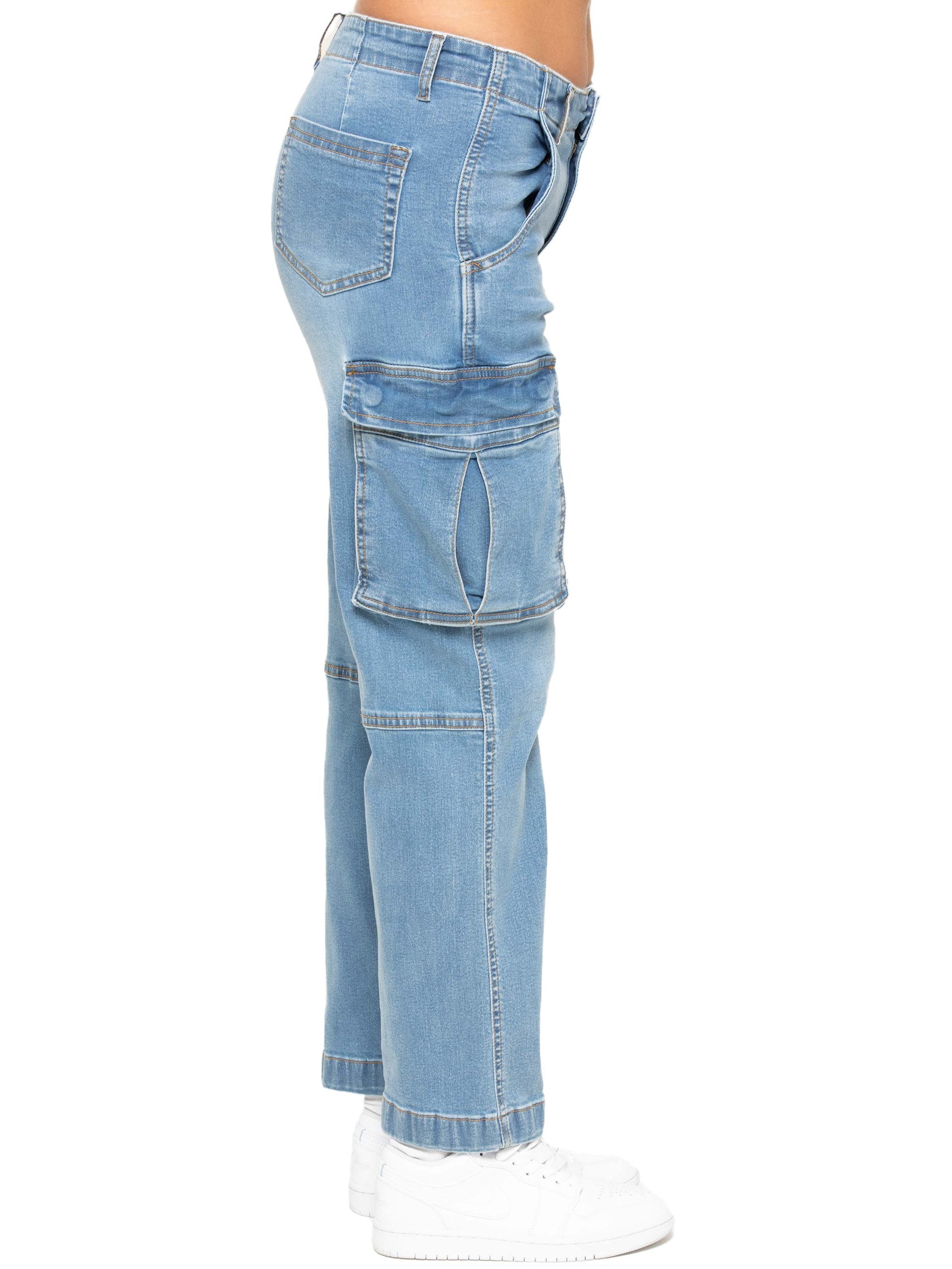 No Boundaries Women's & Women's Plus Size 32 Inseam Cargo Slouchy Straight Leg Jeans (1 each) Delivery or Pickup Near Me No Boundaries Women's & Women's Plus Size 32 Inseam Cargo Slouchy Straight Leg Jeans (1 each) Delivery or Pickup Near Me