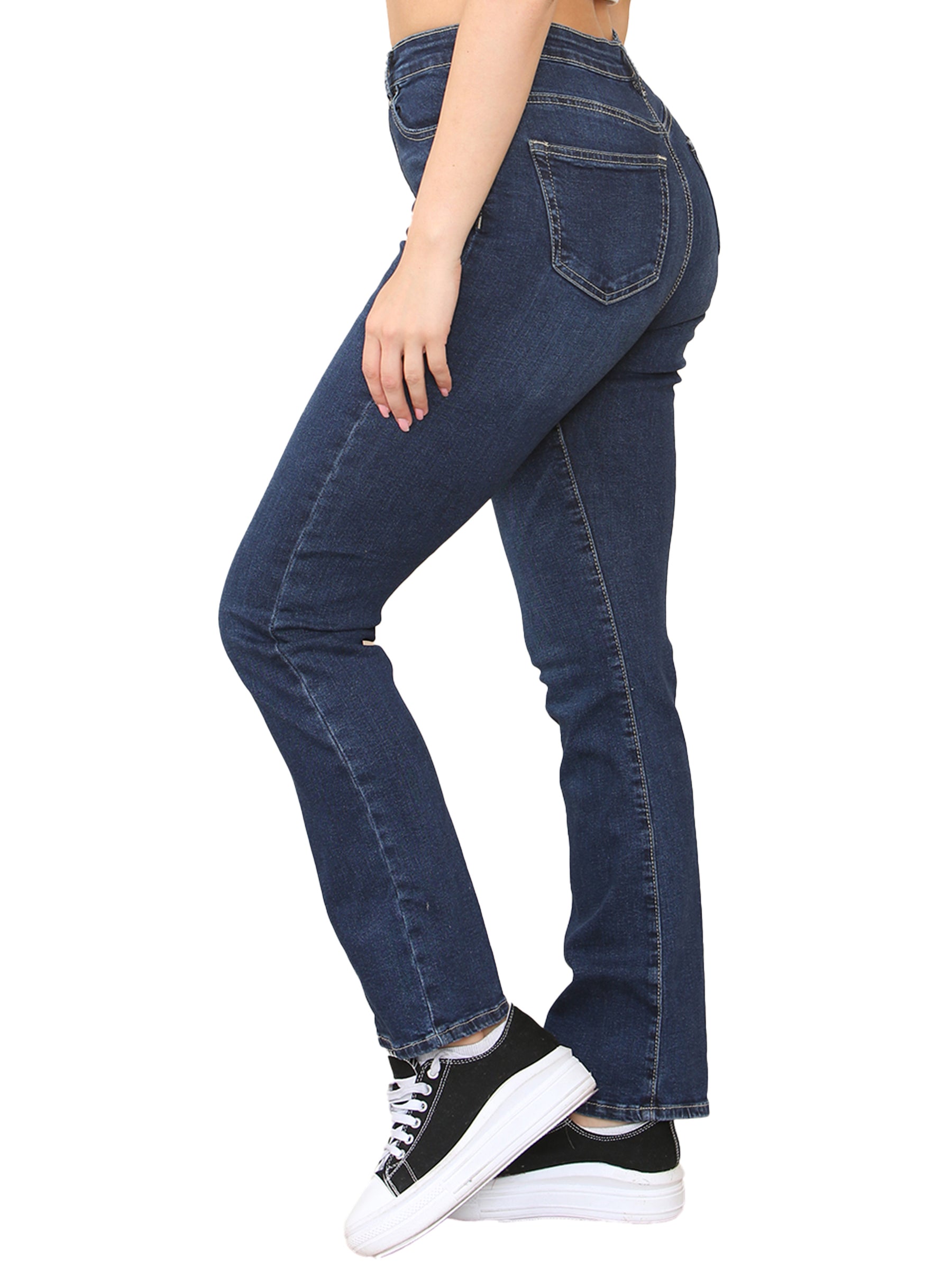 EZL430 Enzo | Womens Bootcut Jeans ENZO RAWDENIM