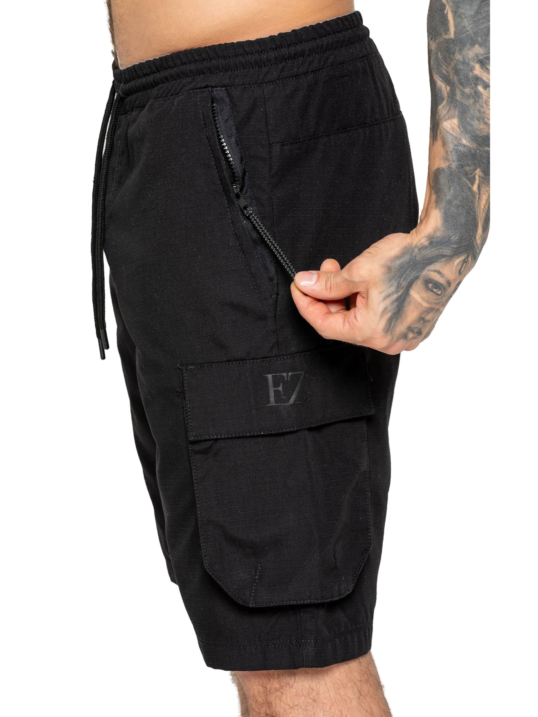 Enzo | Mens Tech Cargo Shorts