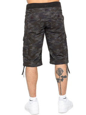 EZS409 Enzo | Mens Cargo Combat Camo Shorts (Copy) ENZO RAWDENIM