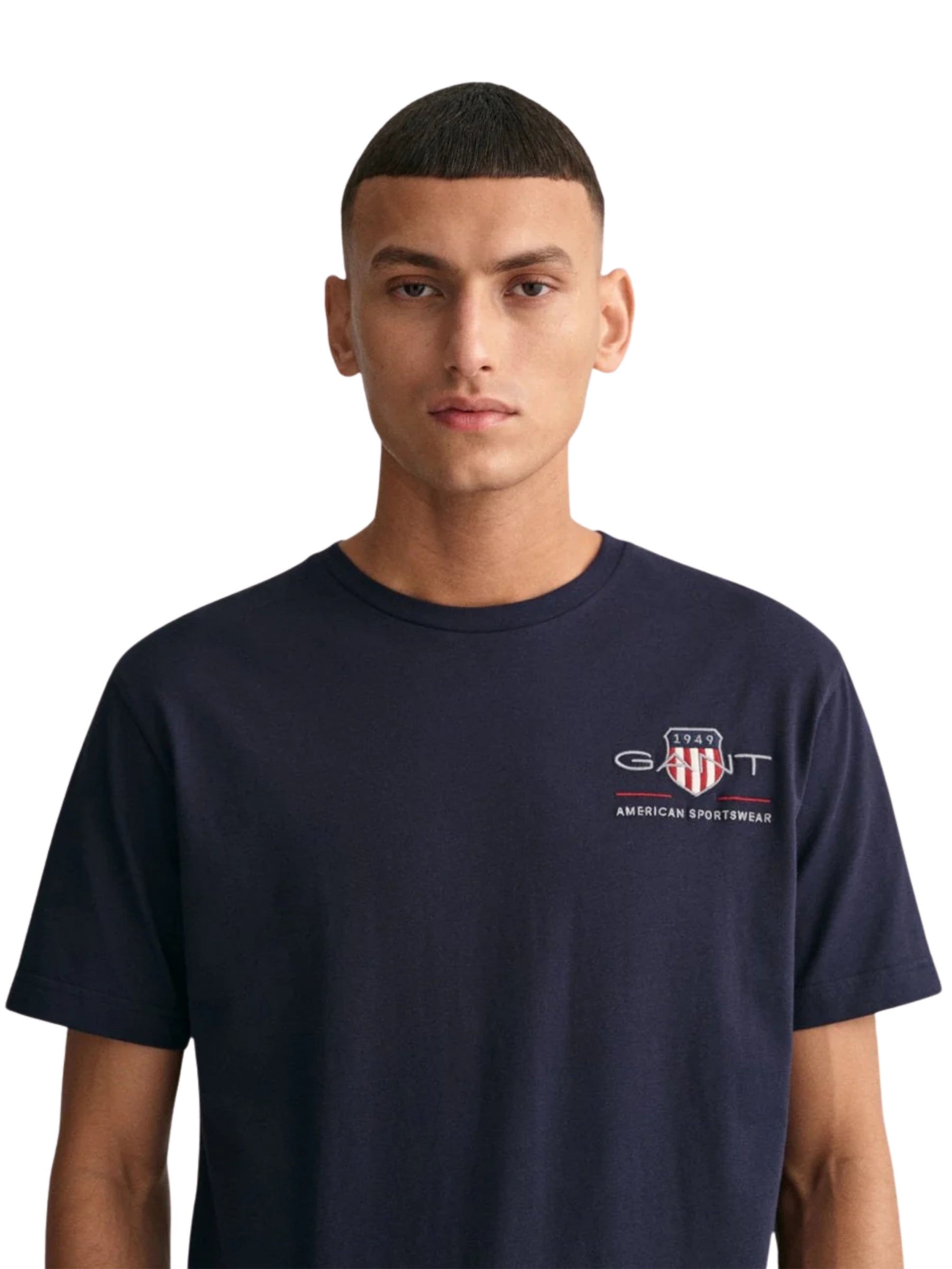 Gant | Mens Embroidered Archive Shield T-Shirt