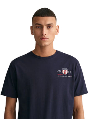 Gant | Mens Embroidered Archive Shield T-Shirt