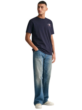 Gant | Mens Embroidered Archive Shield T-Shirt