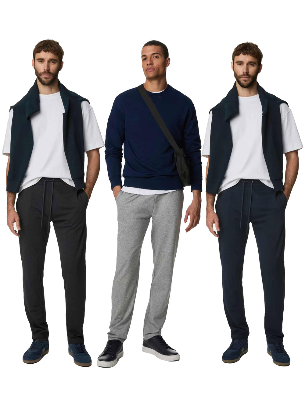 Raw Denim Mens Fleece Joggers Pack of 2 collection - Best selling 7 AMZ MERGE cc8328e6 5ec8 415c 80ae