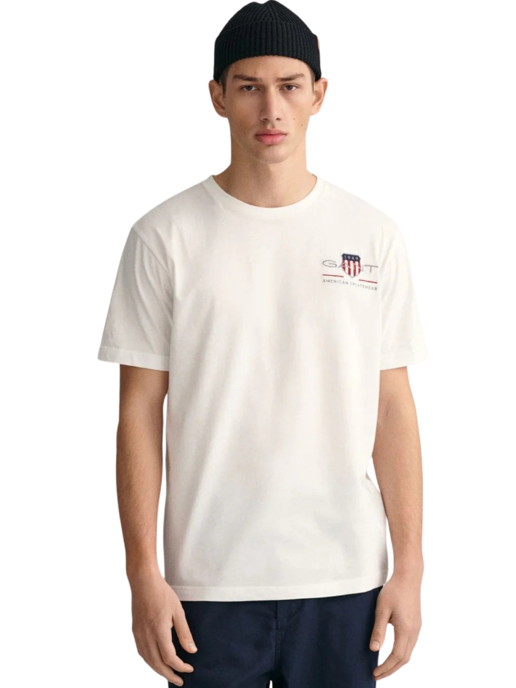 Gant | Mens Embroidered Archive Shield T-Shirt