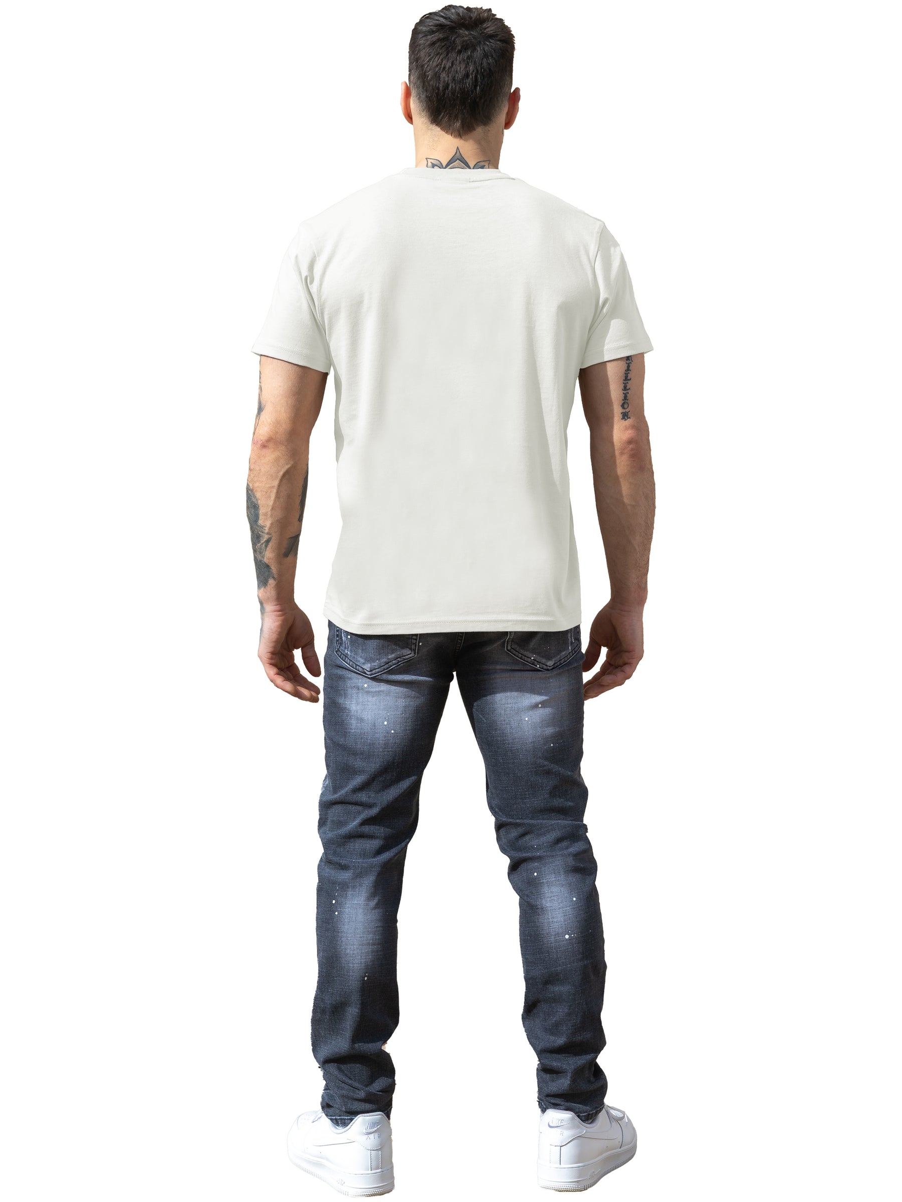 Enzo Milano | Mens Embroidered T-Shirt