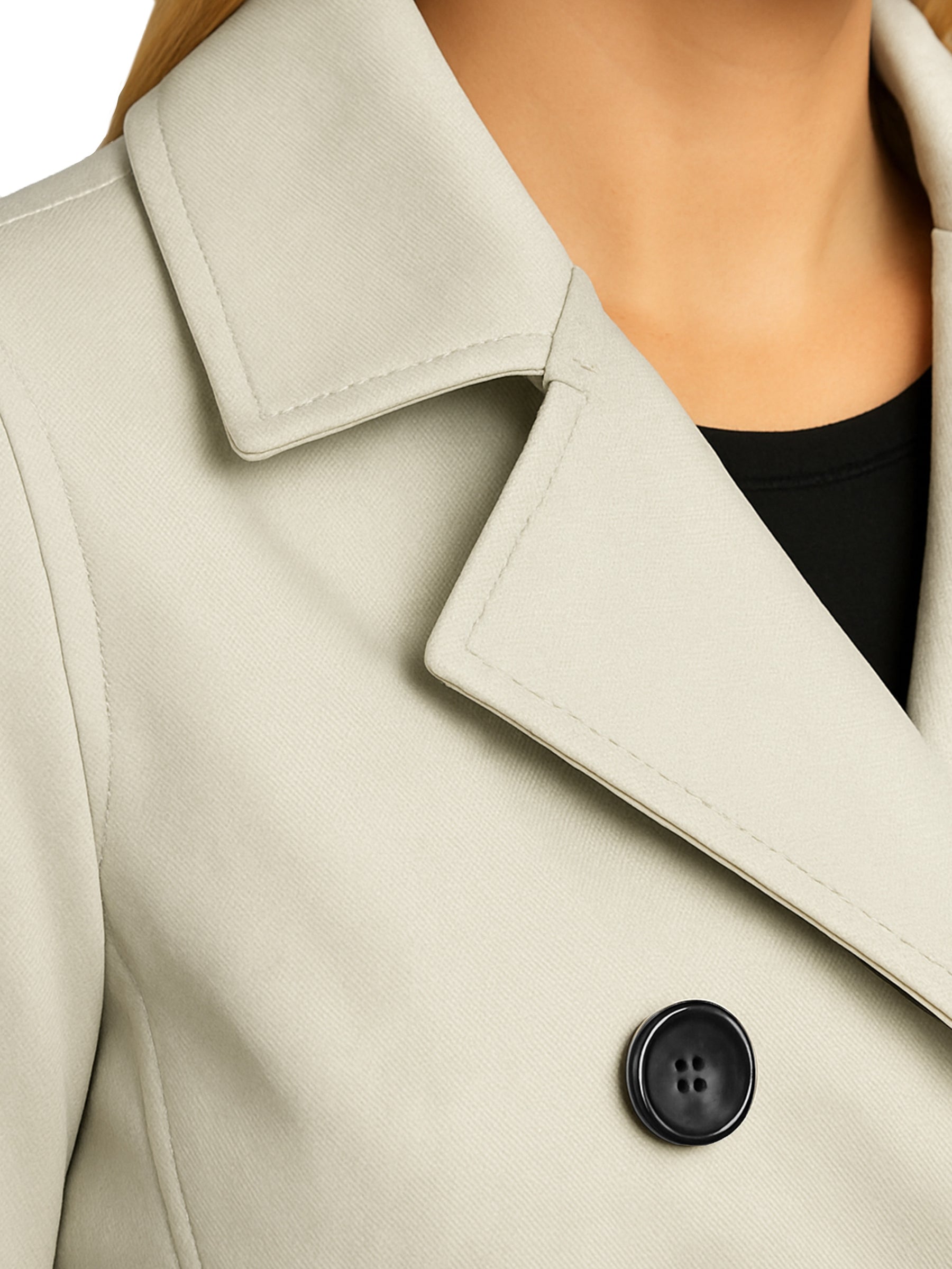 Enzo | Womens Long Trench Coat