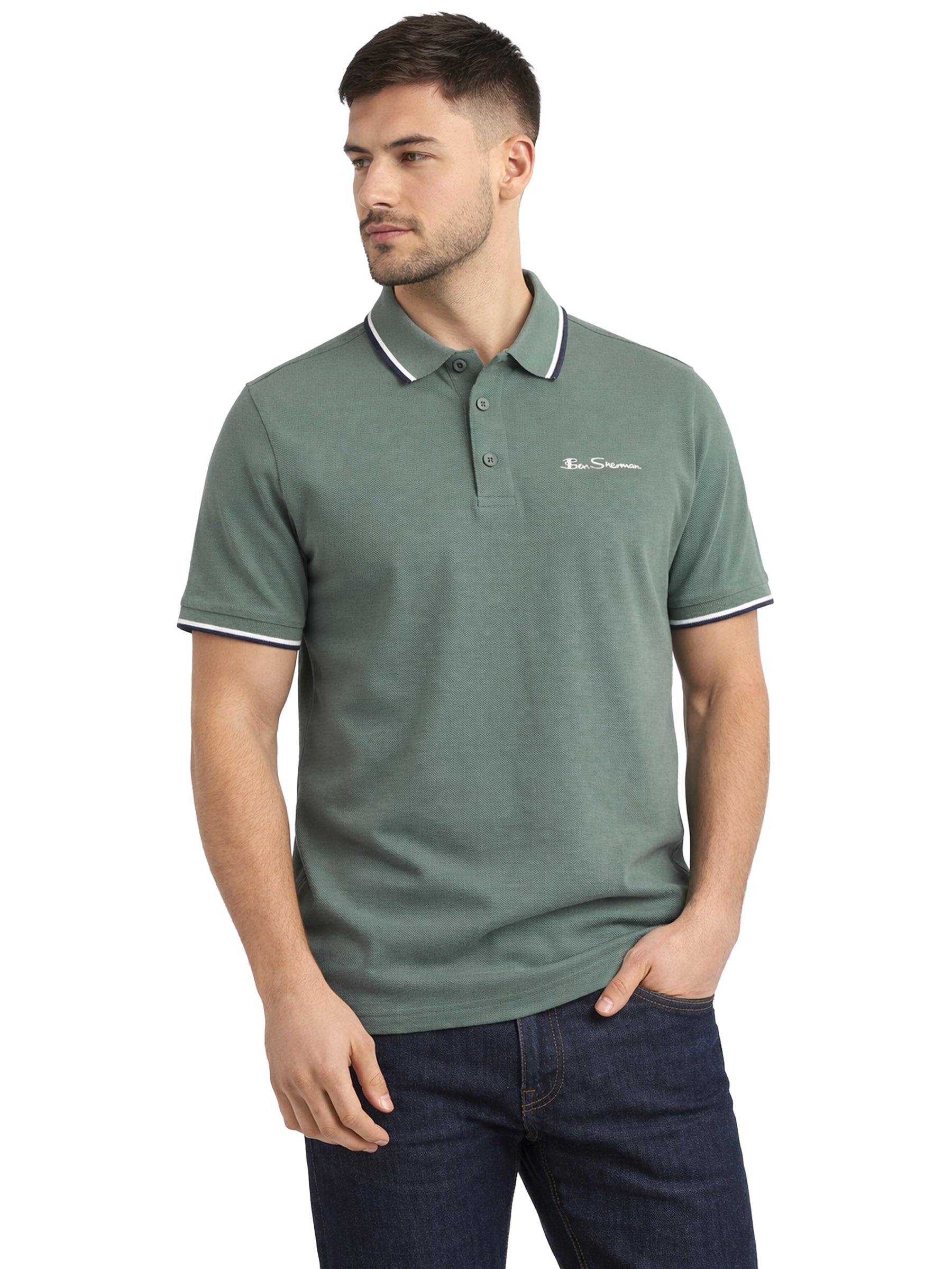 Ben Sherman | Mens Tipped Polo Shirt