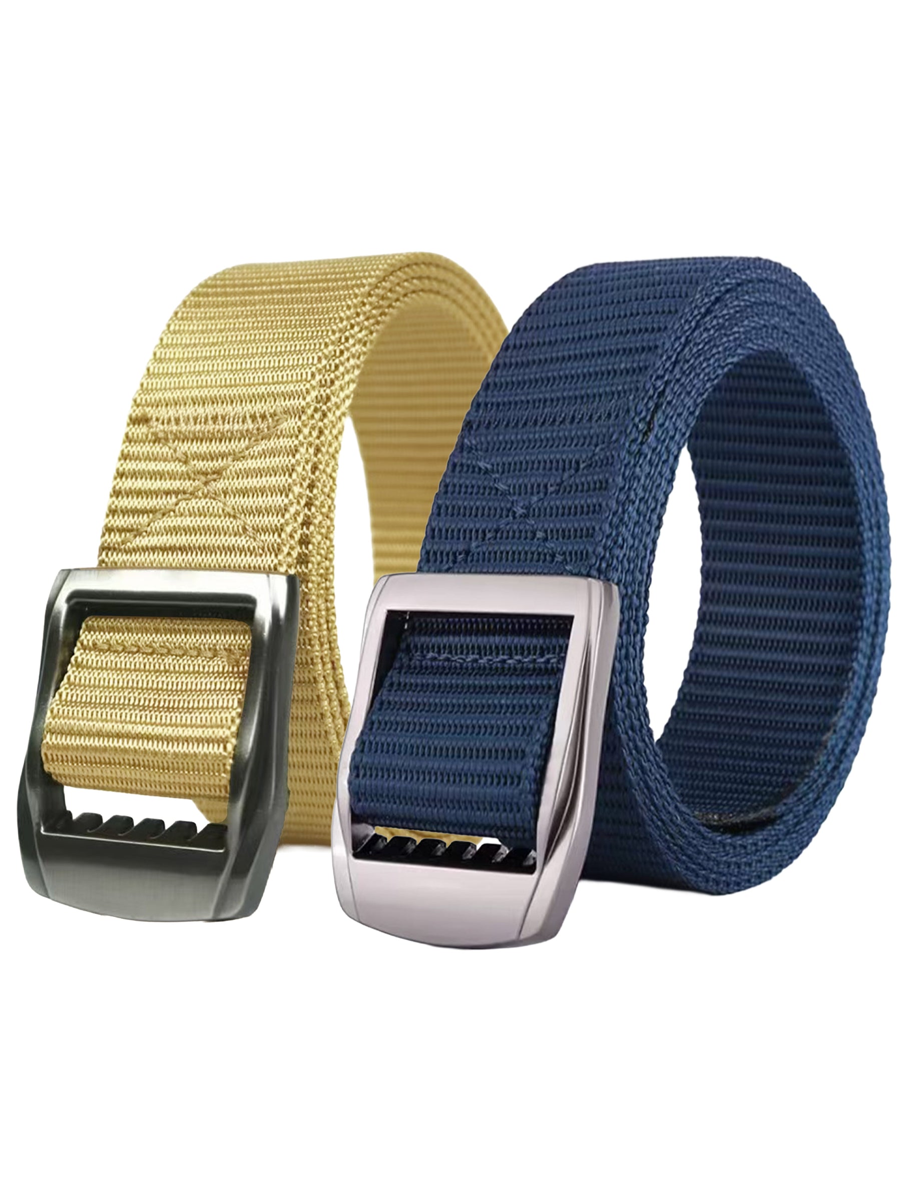 Enzo | Mens Canvas Webbing Belts 2 Pack