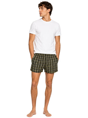 Kruze | Mens Woven Boxers Assorted 6 Pack