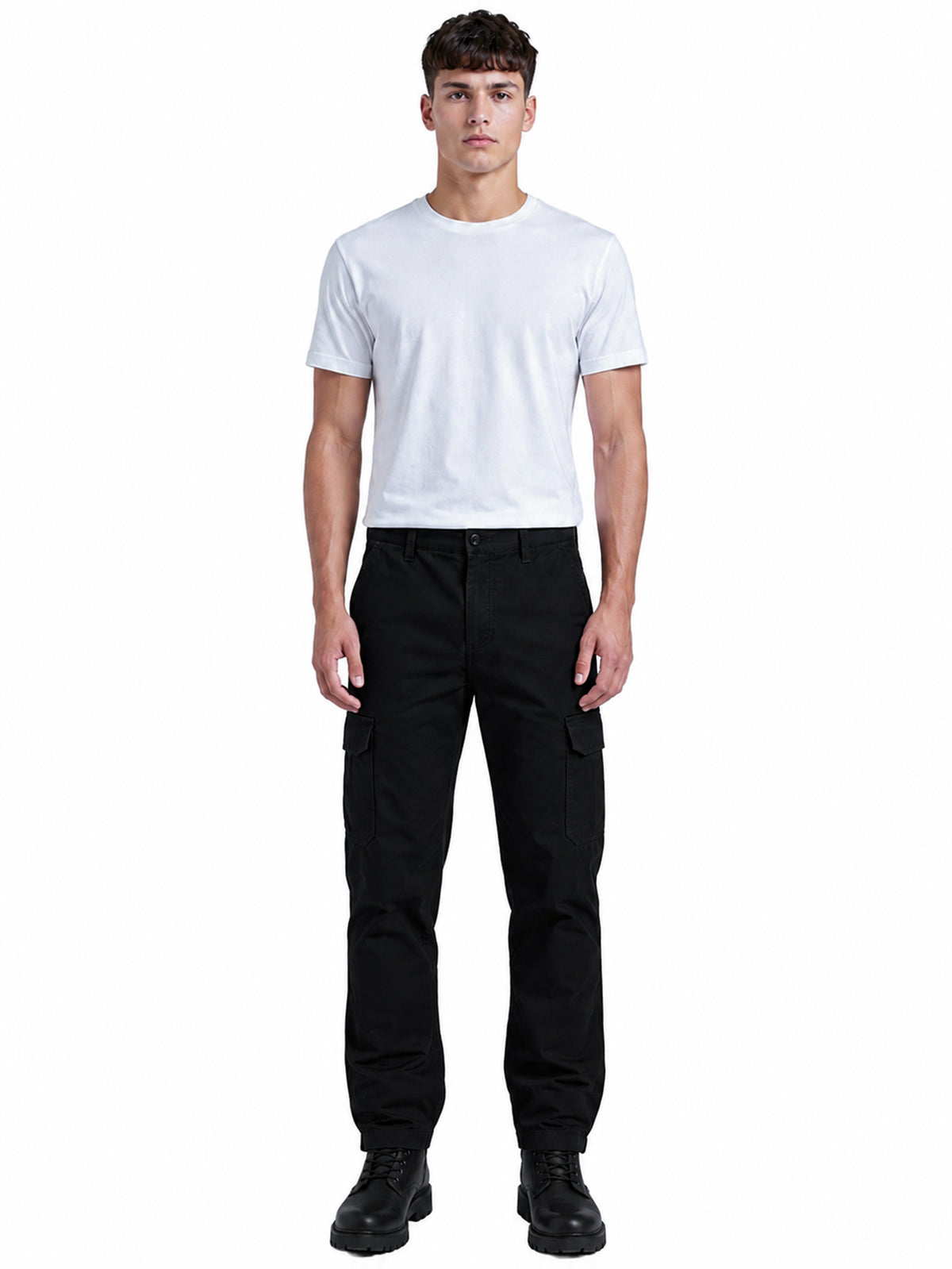 Blue Circle | Mens Straight Leg Cargo Trousers