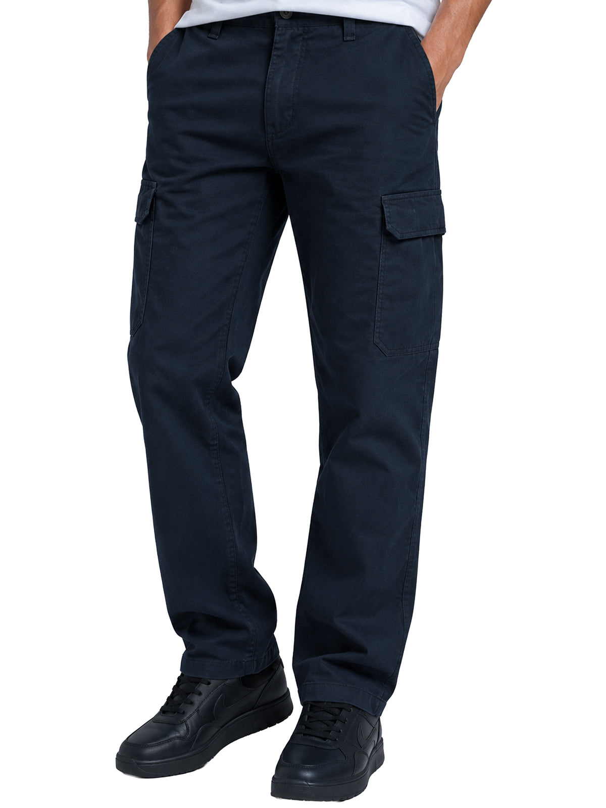 Blue Circle | Mens Straight Leg Cargo Trousers