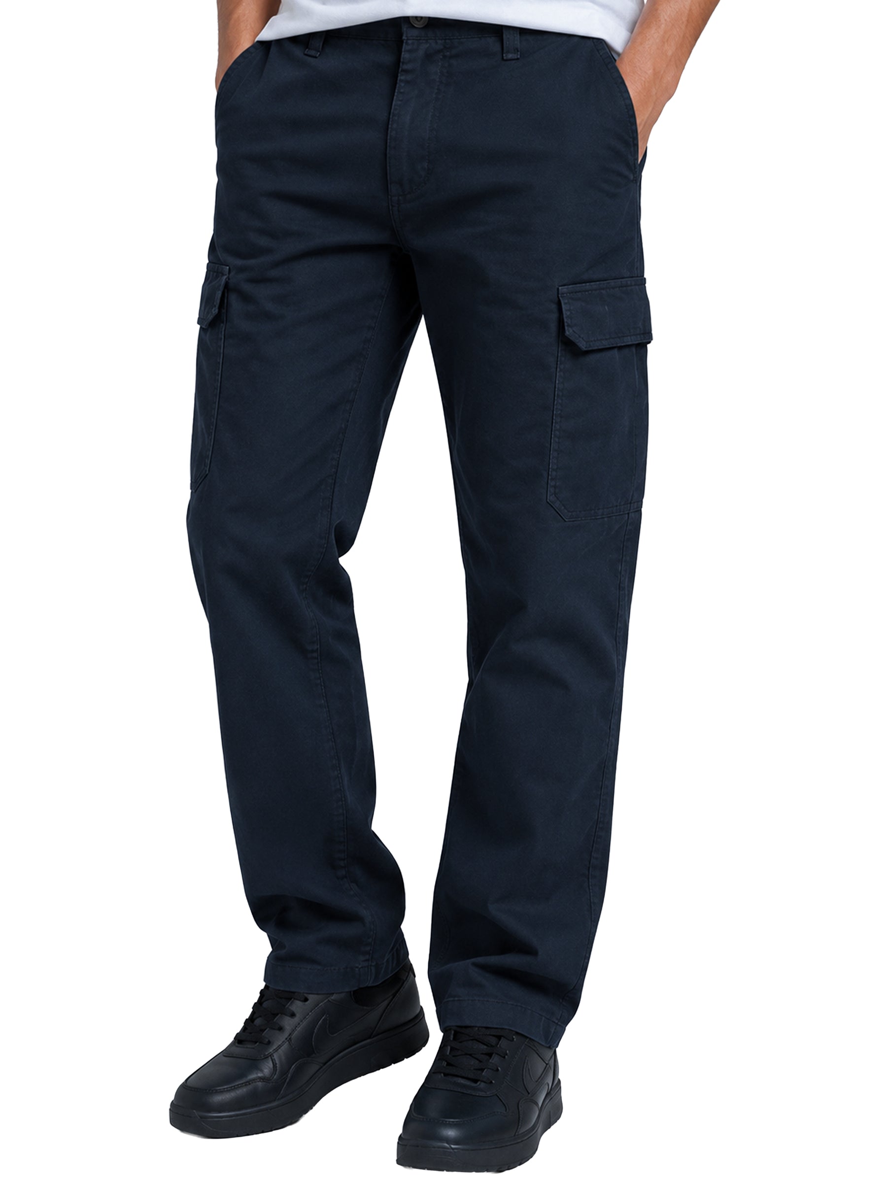 Blue Circle | Mens Straight Leg Cargo Work Trousers
