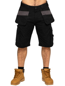 Kruze | Mens Utility Cargo Work Shorts