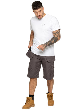 Kruze | Mens Utility Cargo Work Shorts