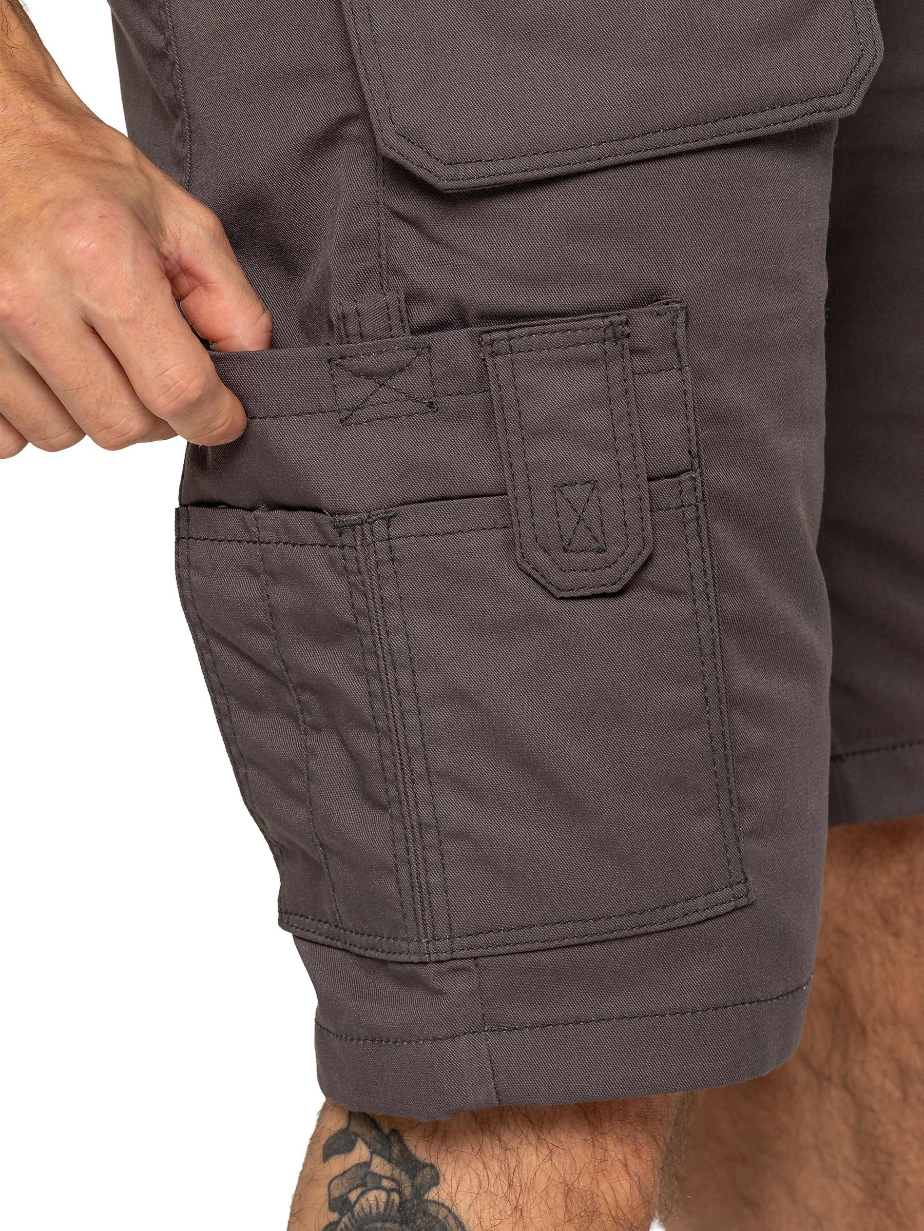 Kruze | Mens Utility Cargo Work Shorts