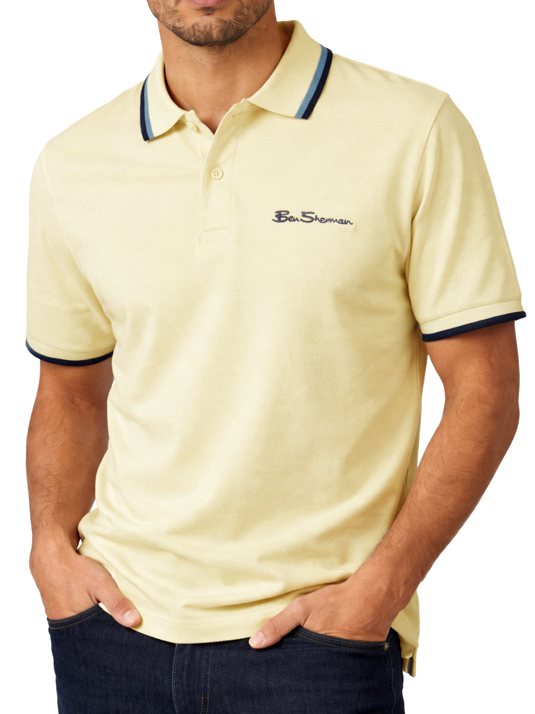 Ben Sherman | Mens Tipped Polo Shirt