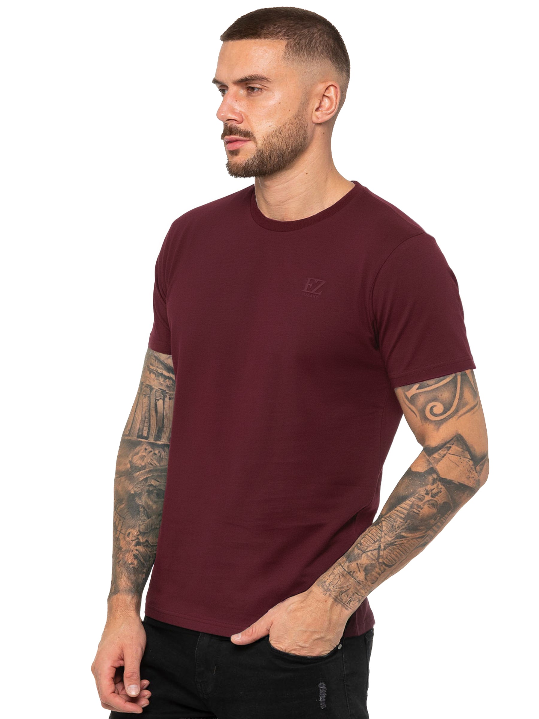 Enzo | Mens Crew Neck T-Shirt