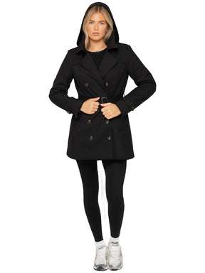 Enzo | Womens Long Trench Coat