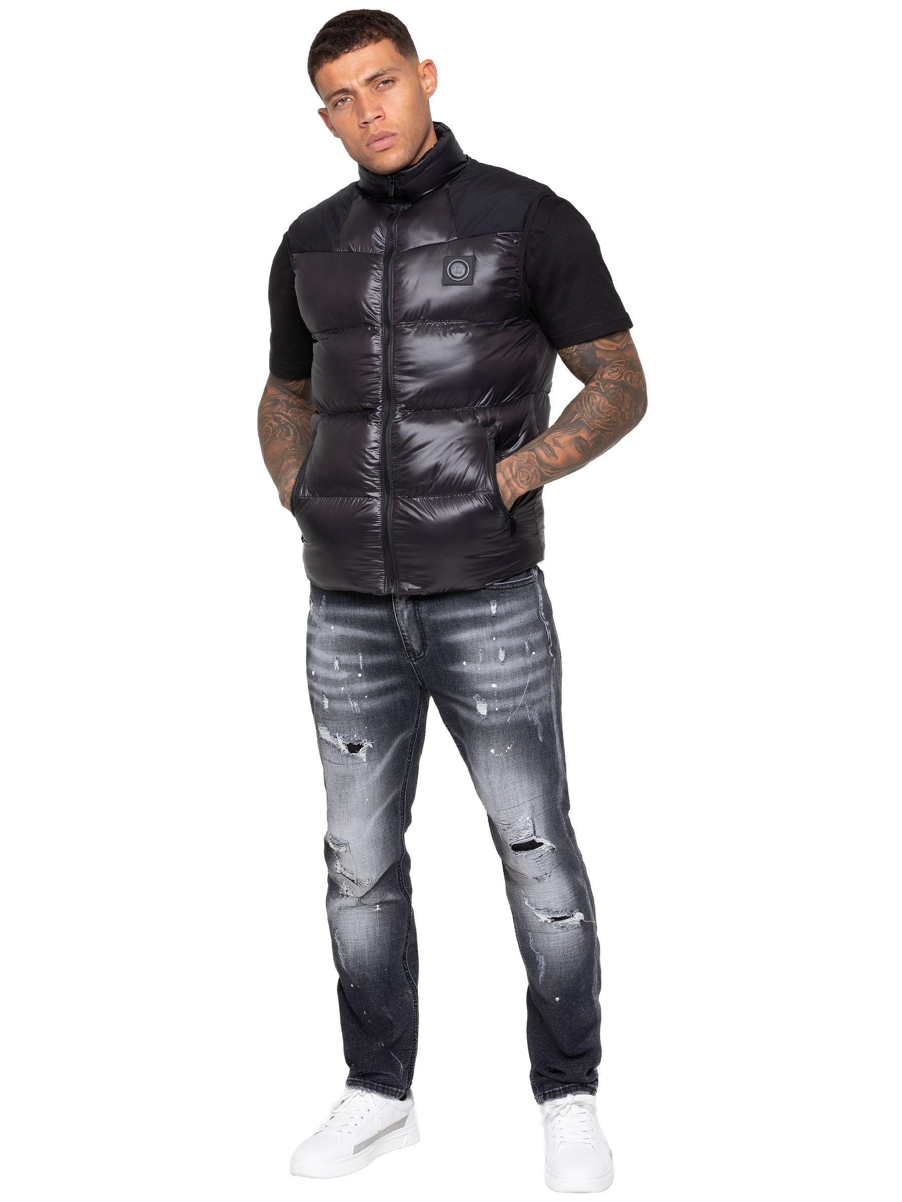 Enzo Milano | Mens Puffer Gilet