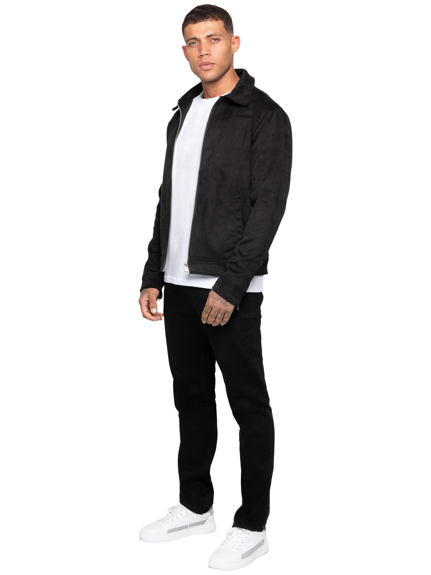 Enzo Milano | Mens Suede Jacket