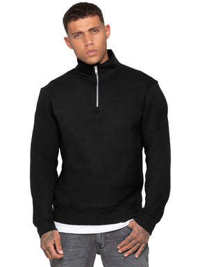 Enzo Milano | Mens Half Zip Sweatshirt
