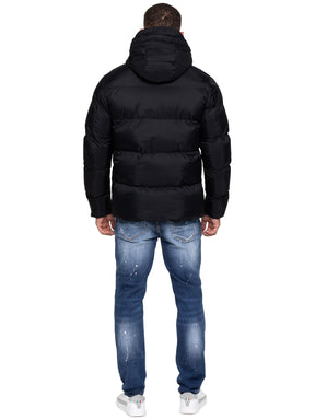 Kruze | Mens Hooded Puffer Jacket