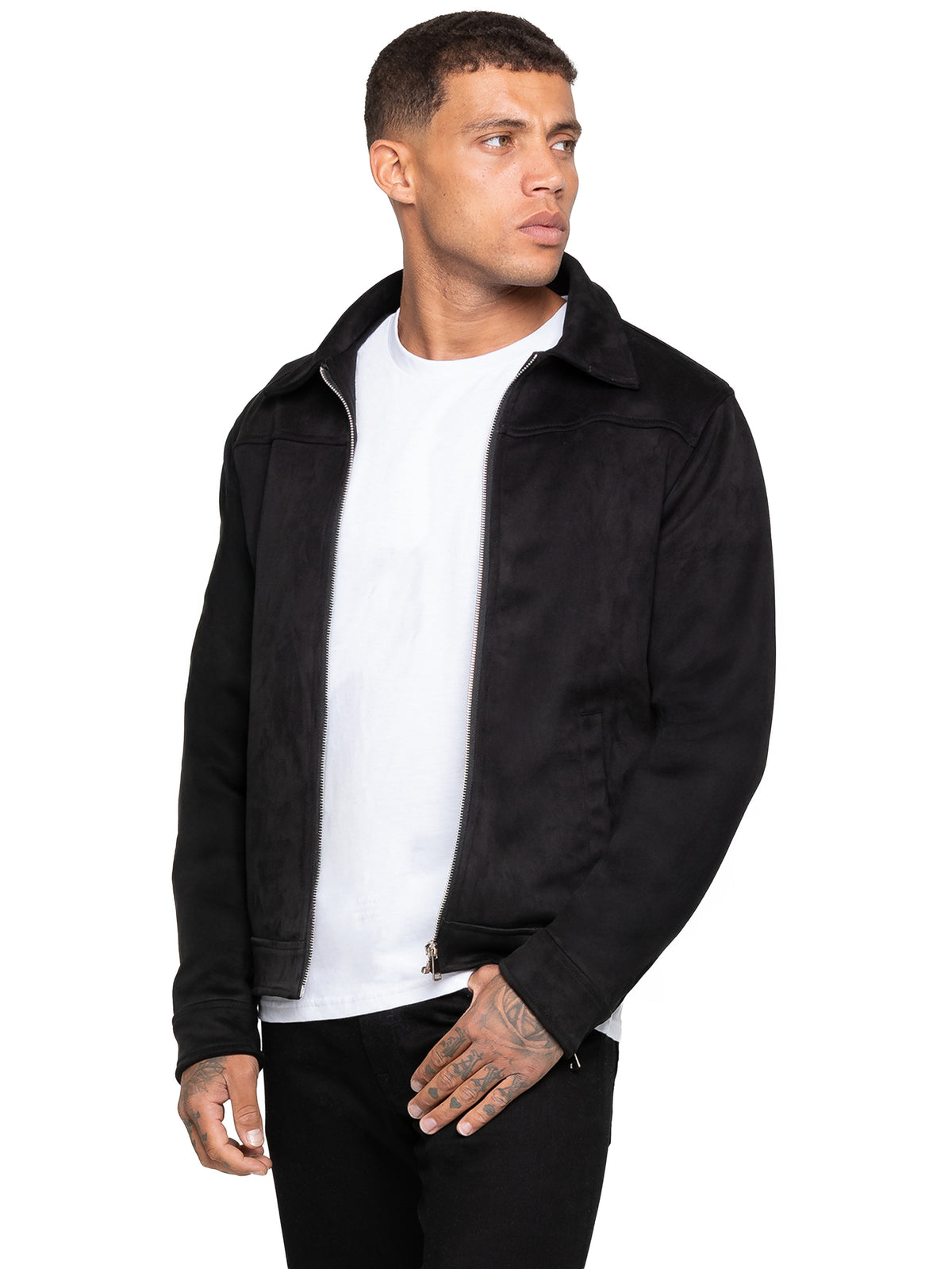 Enzo Milano | Mens Suede Jacket
