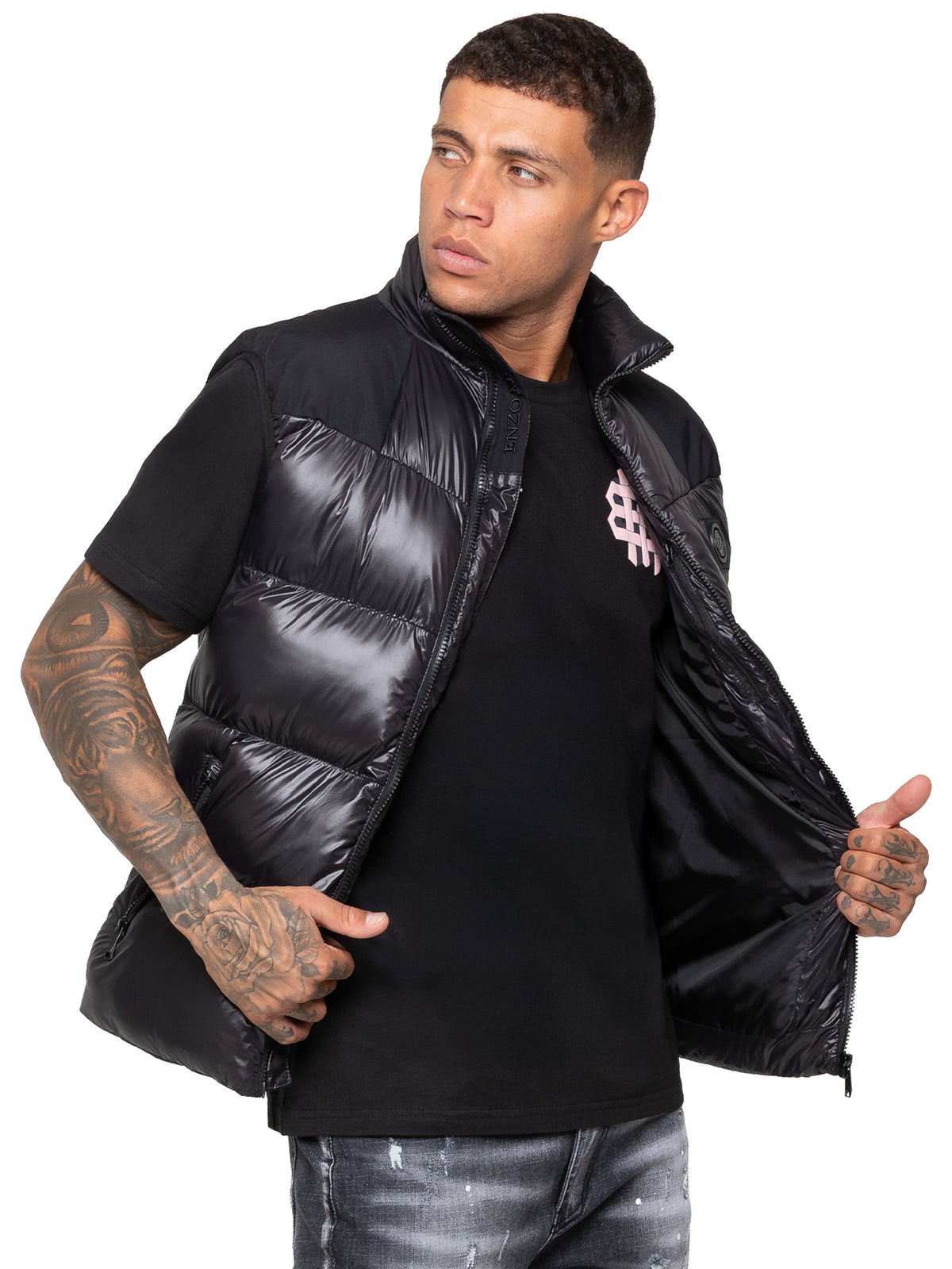 Enzo Milano | Mens Puffer Gilet