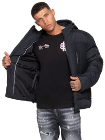 Enzo Milano | Mens Hooded Puffer Jacket