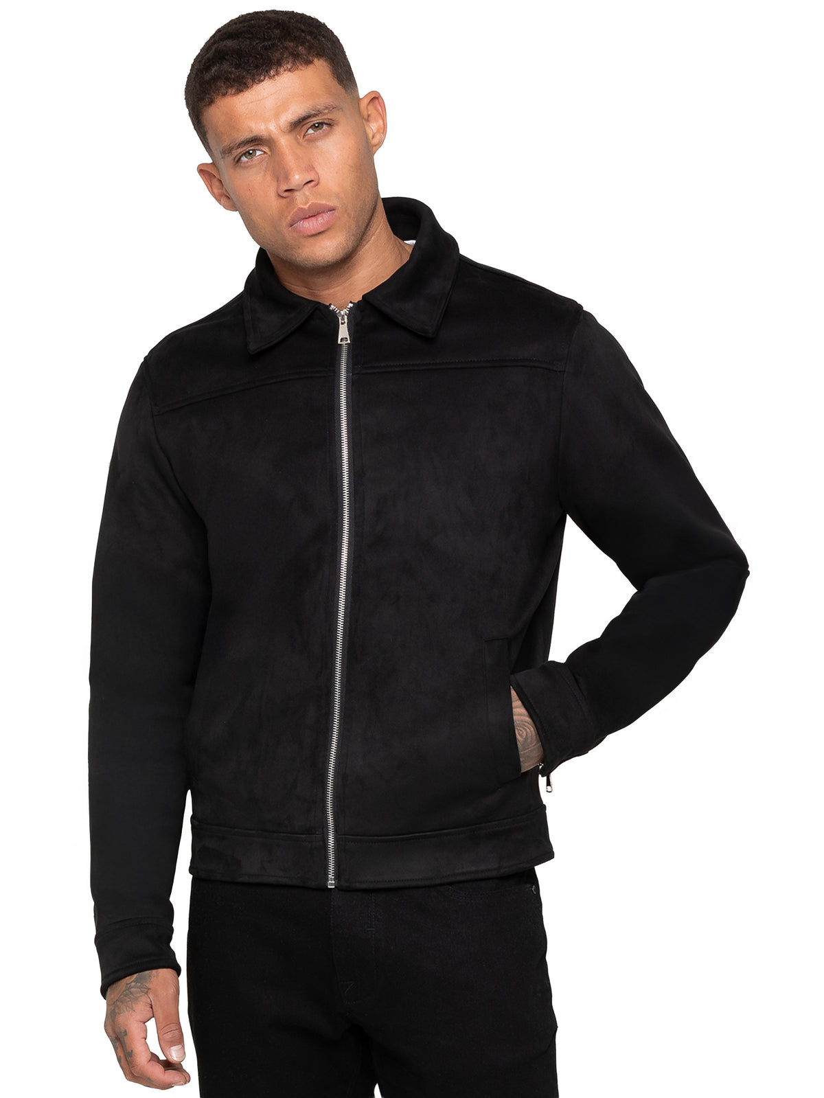 Enzo Milano | Mens Suede Jacket