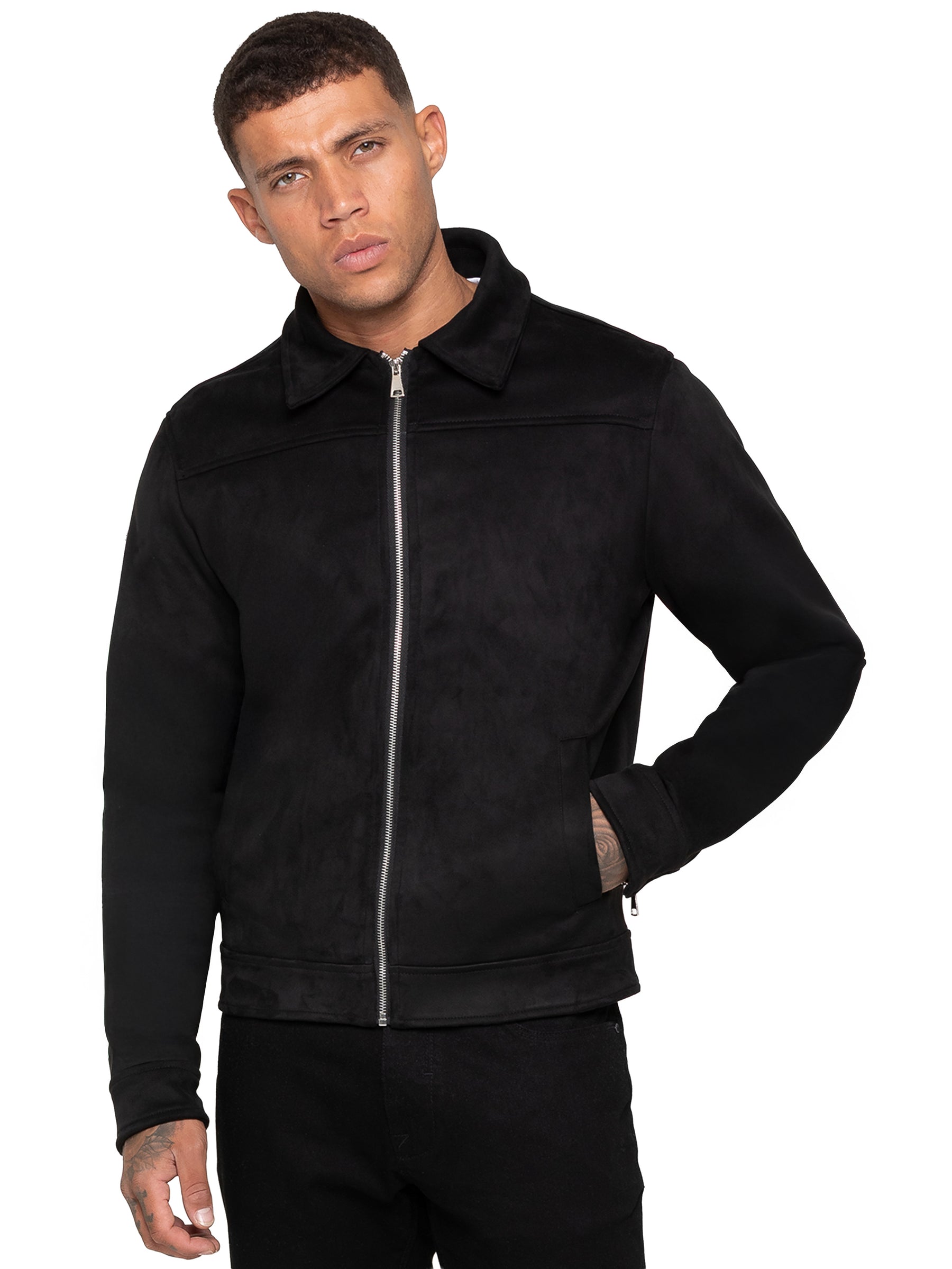 Enzo Milano | Mens Suede Jacket