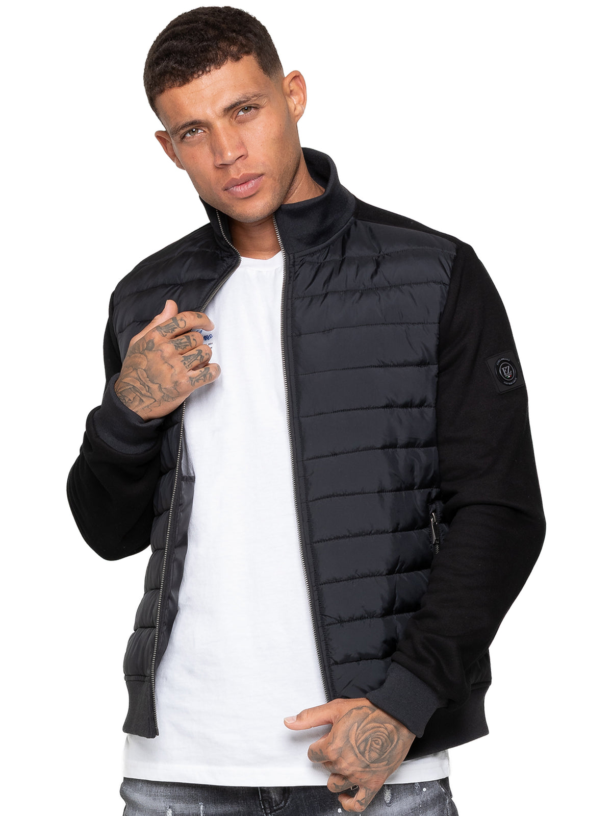 Enzo Milano | Mens Hybrid Jacket