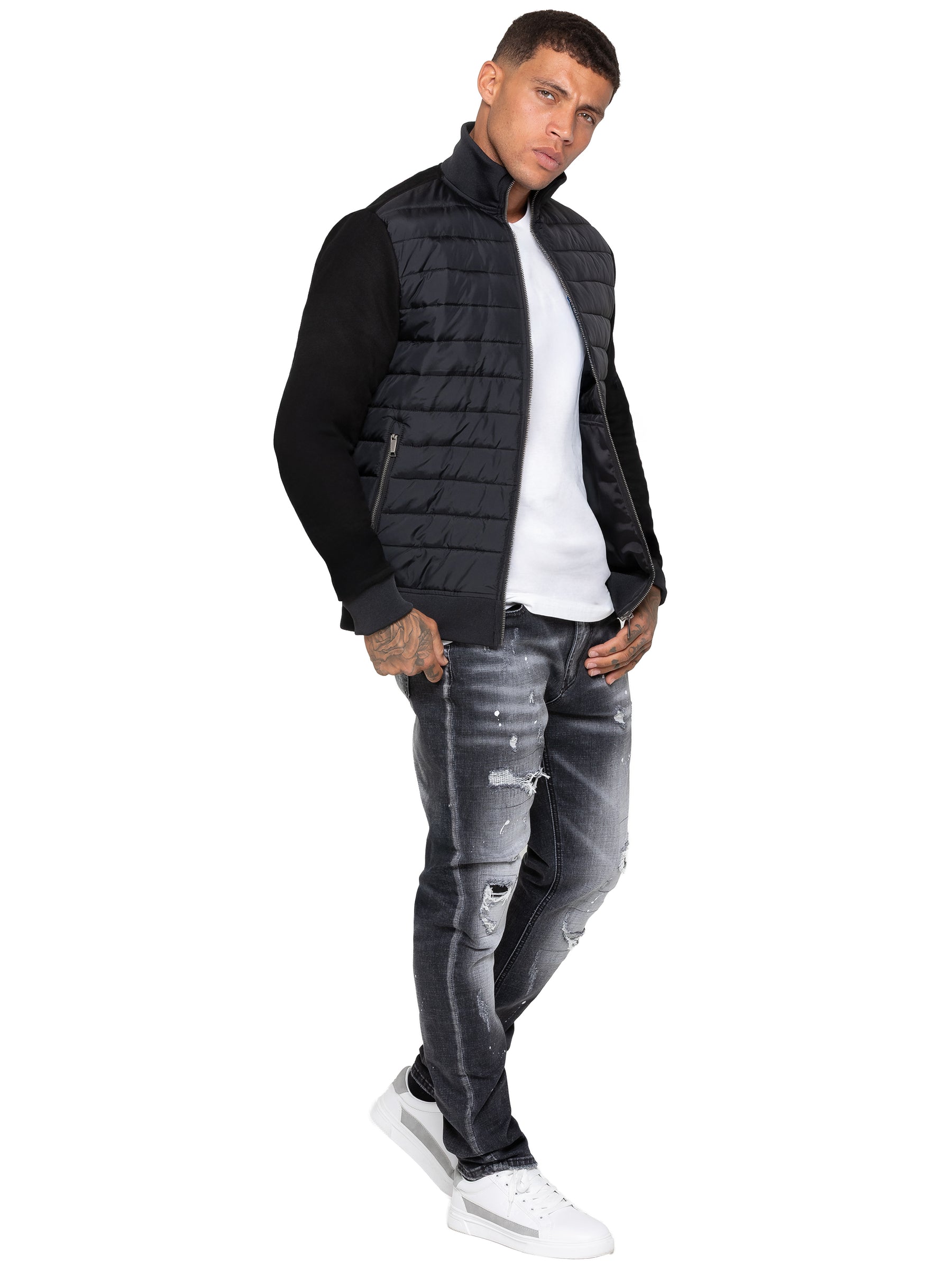 Enzo Milano | Mens Hybrid Jacket