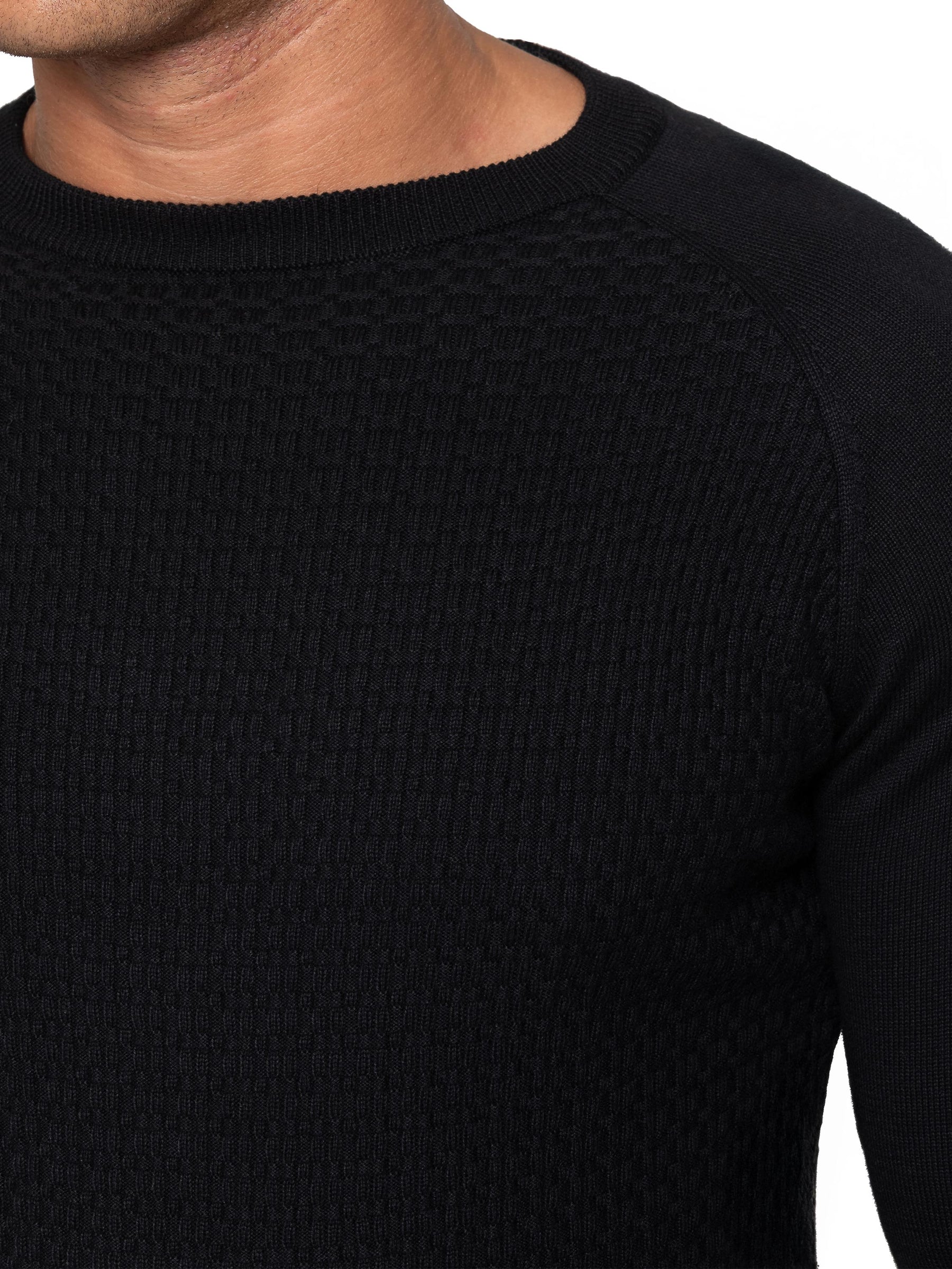 Enzo | Mens Crew Neck Knit Jumper